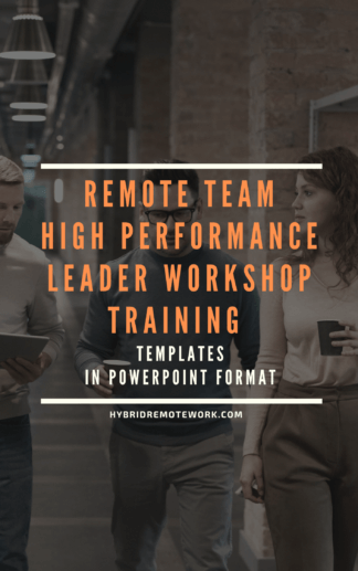 Create optimally functioning remote teams - workshop training