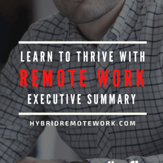 Learn to thrive with Remote work